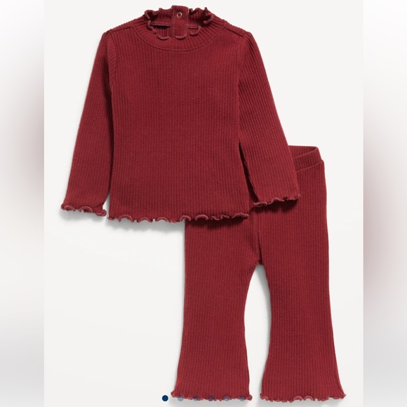 Old Navy Plush Cozy-Knit Top & Flare Pants Set for Baby bundle - Picture 11 of 11